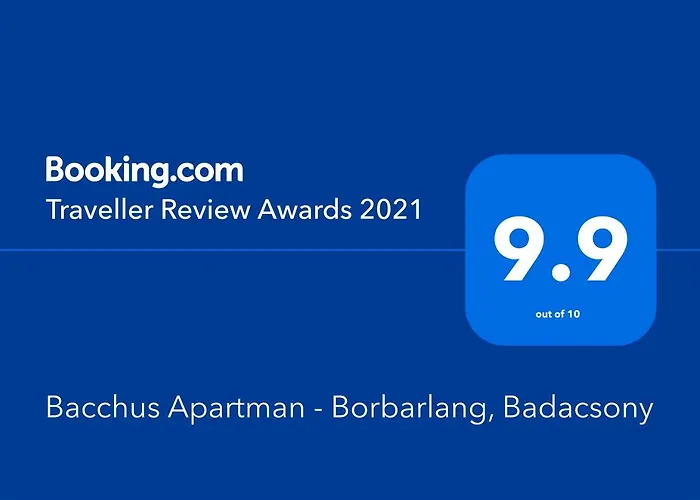 Bacchus - Borbarlang, Badacsony Апартаменты Бадачоньтомай